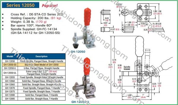 Cam kep GH-12050-U