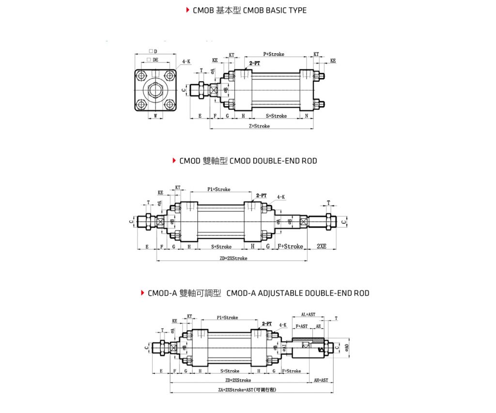 Xy lanh thủy lực CRO