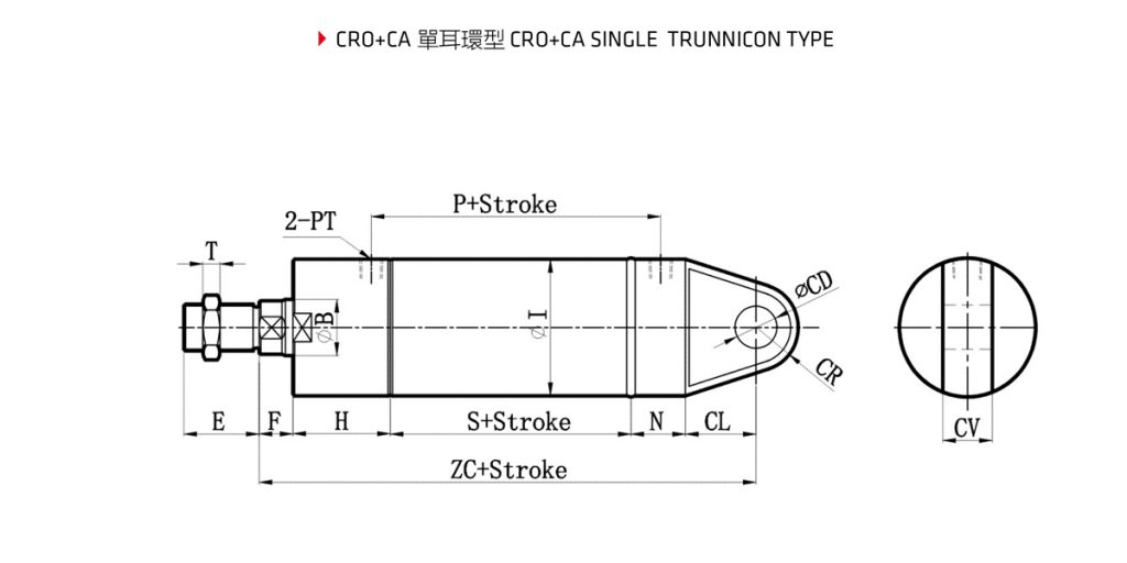 Xy lanh thủy lực CMO