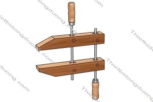 kẹp gỗ dùng trong xưởng