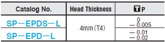 Ty đẩy thẳng SP-EPDS-L