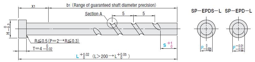 Ty đẩy thẳng SP-EPDS-L