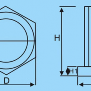 đai ốc mặt bích